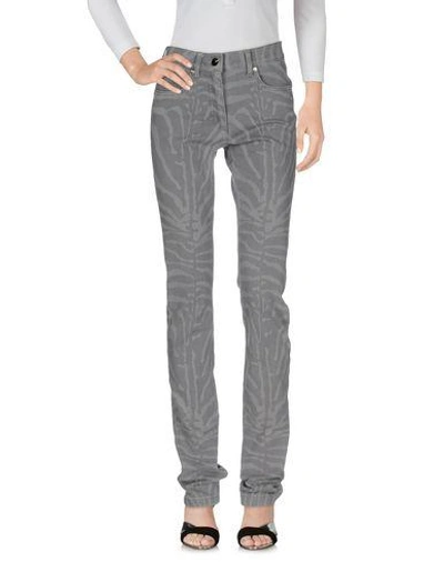 Shop Escada Denim Pants In Grey