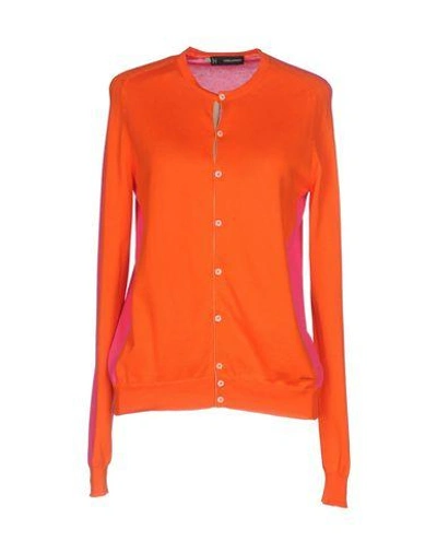 Shop Dsquared2 Cardigan In Orange