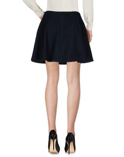 Shop Theory Knee Length Skirt In Dark Blue