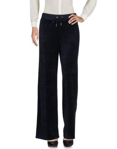 Juicy Couture Casual Pants In Dark Blue