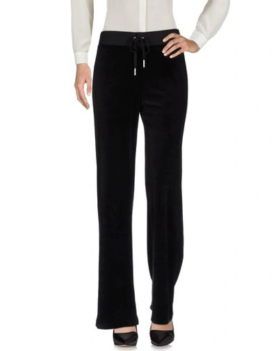 Juicy Couture Casual Pants In Black