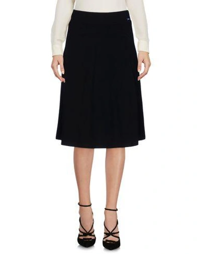 Shop Stussy Knee Length Skirts In Black