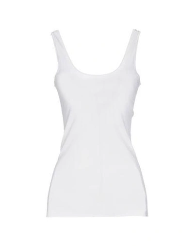 Shop Enza Costa Basic Top In White