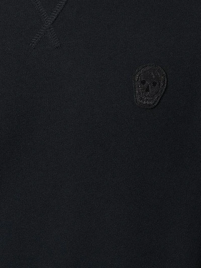 Shop Alexander Mcqueen Embroidered Skull Patch Sweatshirt