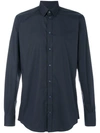 Dolce & Gabbana Blue Formal Slim Fit Cotton Shirt