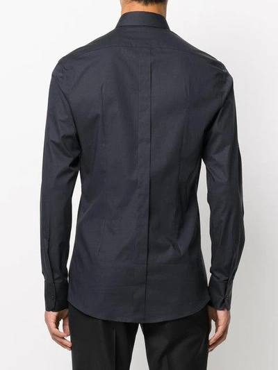 Shop Dolce & Gabbana Formal Shirt In Blue