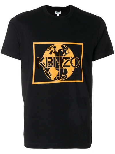 Kenzo Classic Cotton-jersey T-shirt In Black