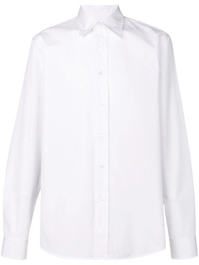 Marni Classic Collar Shirt In White
