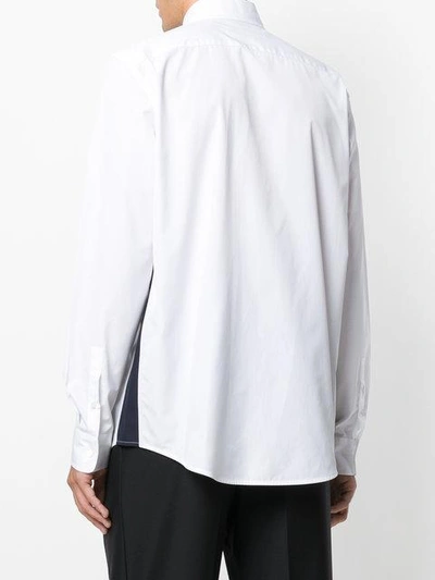 Shop Marni Classic Collar Shirt In White