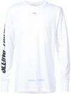 OFF-WHITE photocopy longsleeved T-shirt,OMAB001F17185047018812174303