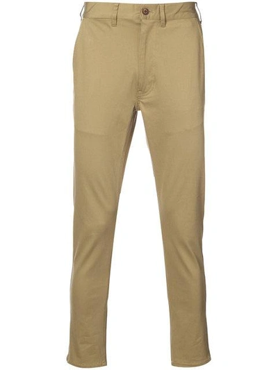 Shop 321 Skinny-fit Trousers In Neutrals