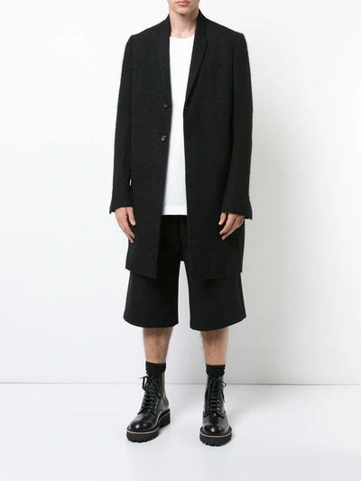 Shop Rick Owens Pharmacy Coat In Black