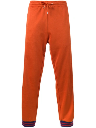 Gucci Technical Jersey Pant In Orange