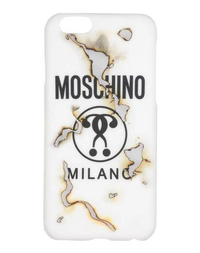 Shop Moschino Iphone 6/6s Cover In White