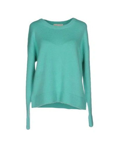 Shop Michael Michael Kors Sweaters In Light Green