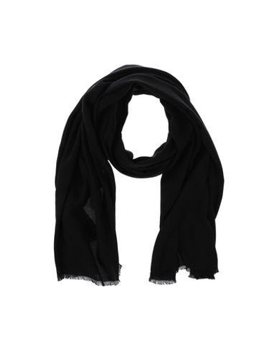 Shop Bikkembergs Scarves In Black