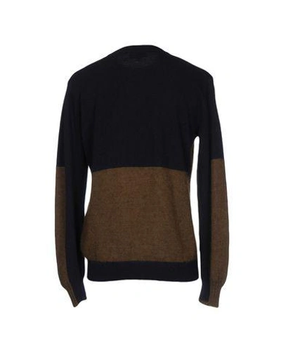 Shop Emporio Armani Sweaters In Dark Brown