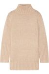 PROTAGONIST Oversized silk, mohair, wool and cashmere-blend turtleneck sweater