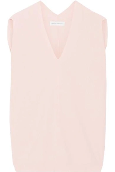 Shop Narciso Rodriguez Wool And Cashmere-blend Top