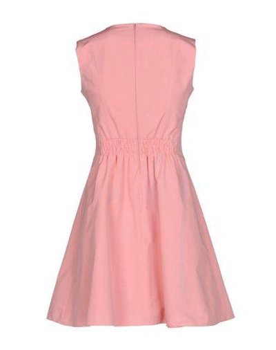 Shop Red Valentino Short Dress In Pink