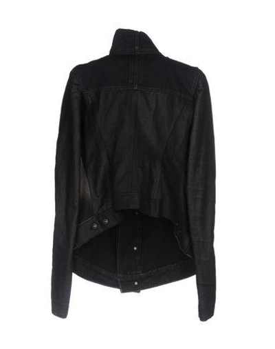 Shop Rick Owens Drkshdw Denim Jacket In Black