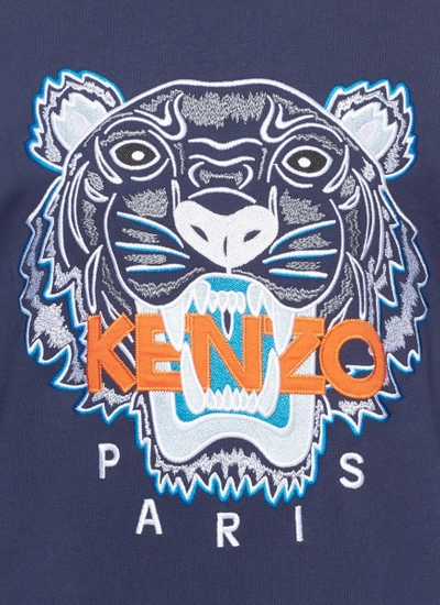 Shop Kenzo Tiger Embroidered Sweatshirt