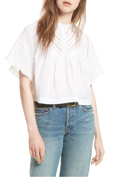 Free People Lush Life Top In White