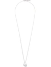 MCQ BY ALEXANDER MCQUEEN SWALLOW CHARM NECKLACE,469783R1J6212168125