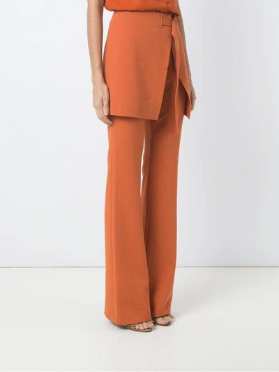 Shop Talie Nk Flared Trousers - Yellow