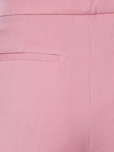 Shop Rochas Cropped Pants - Pink