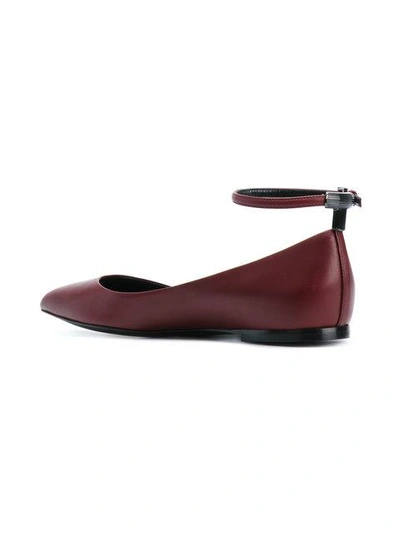 Shop Tom Ford Ankle Strap Ballerinas