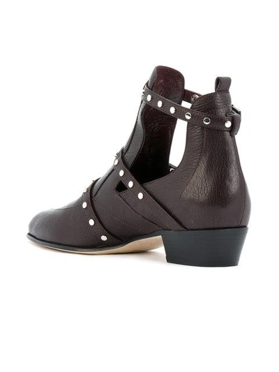 Shop Jimmy Choo Harley 30 Cut Out Booties