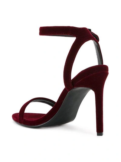 Shop Senso Tyra Textured Sandals In Red