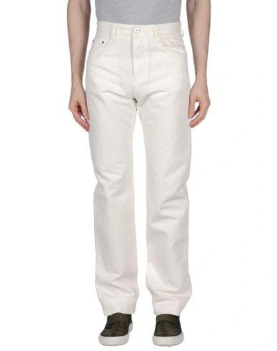 Shop Kenzo 5-pocket In White