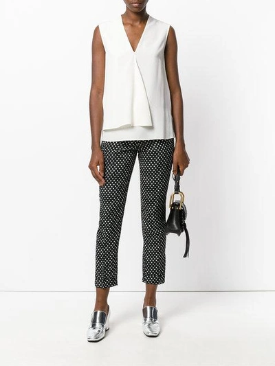 Etro Polka-dotted High-rise Trousers