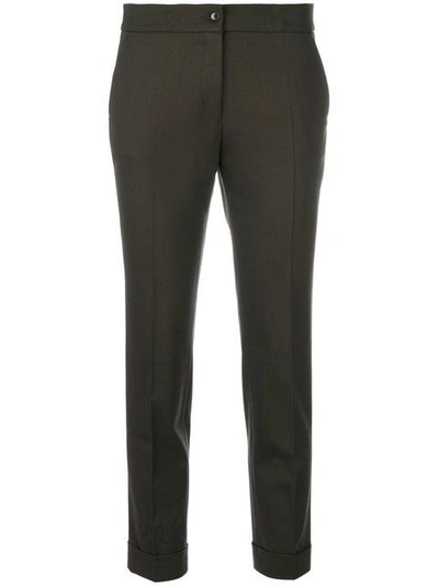 Shop Etro Cropped Tailored Trousers