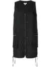 KENZO quilted waistcoat jacket,干洗
