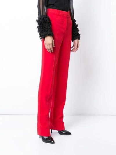 Shop Givenchy Tailored Straight Leg Trousers