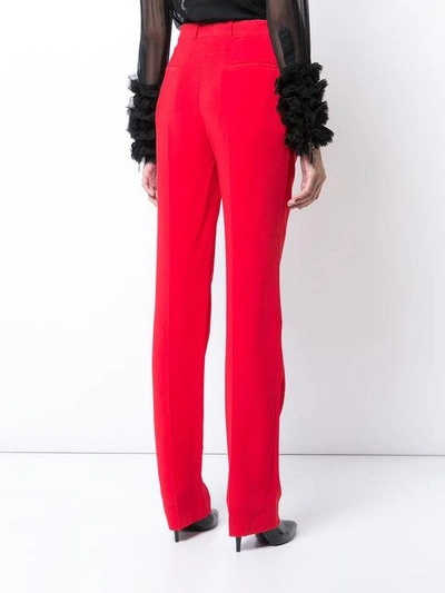 Shop Givenchy Tailored Straight Leg Trousers