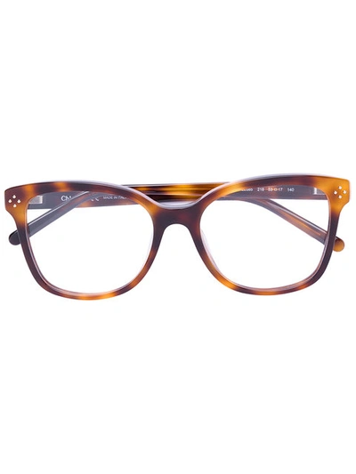 Chloé Square Frame Glasses