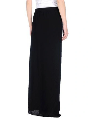 Shop Maison Margiela Long Skirt In Black