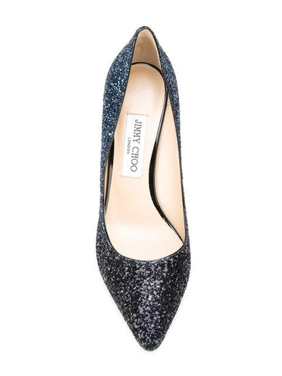 Shop Jimmy Choo Romy 85 Pumps In Blue