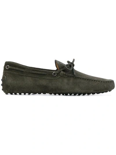 Shop Tod's Gommino Loafers - Green