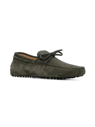 Shop Tod's Gommino Loafers - Green