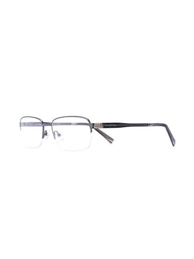 Shop Ermenegildo Zegna Square Optical Glasses