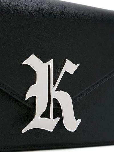Christopher Kane Gothic K Devine Shoulder Bag | ModeSens