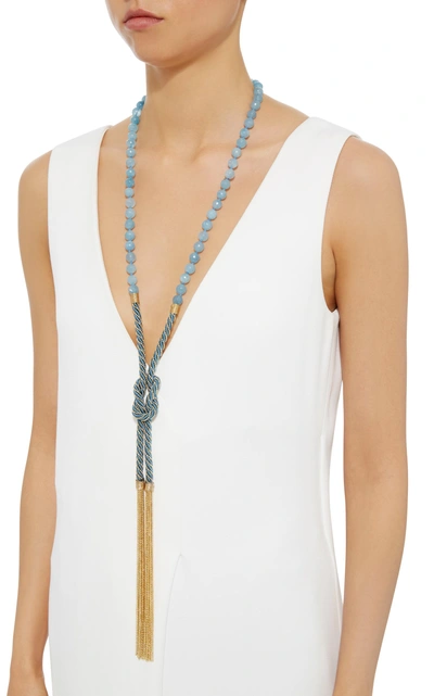 Shop Rosantica Pace Blue Quartz Necklace