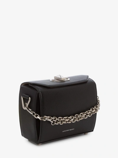Shop Alexander Mcqueen Box Bag 19 In Black