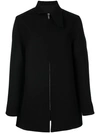 RICK OWENS OBLONG COLLAR COAT,RU17F8779SHM12177975