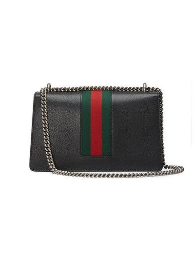 Shop Gucci Dionysus Shoulder Bag In Black